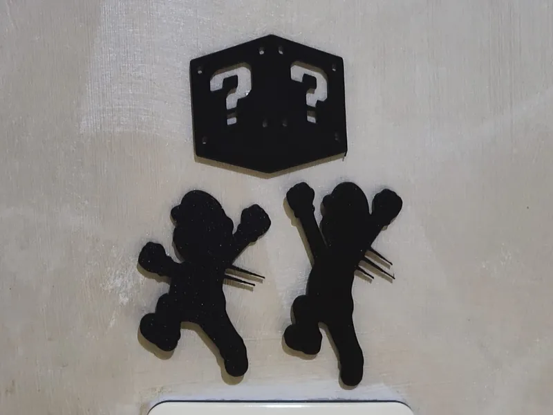 Super Mario & Luigi Wall Art