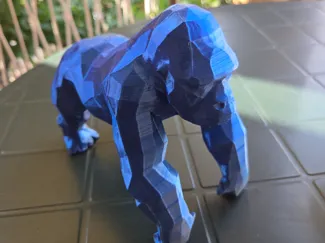 Gorilla Low Poly