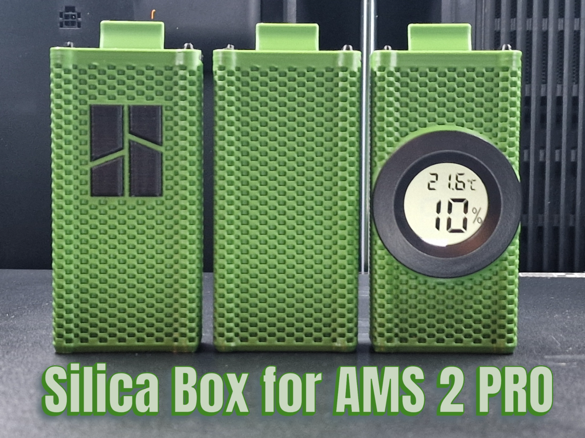 3Dプリント AMS 2 Pro乾燥ボックス乾燥剤シリカゲル - 無料3Dモデル