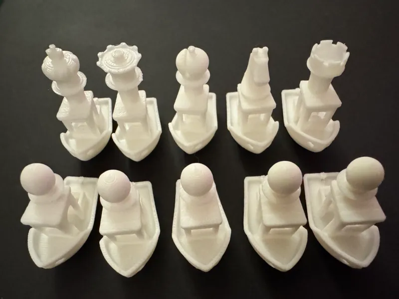 Iconic Benchy Chess Set