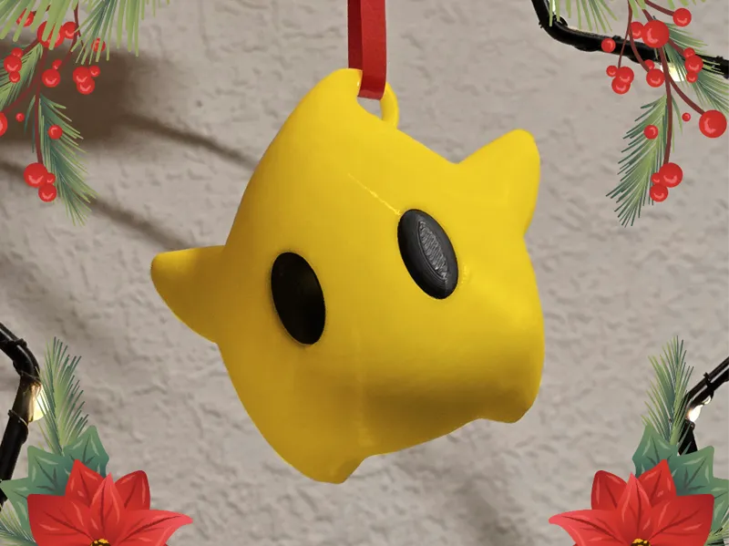 Luma (Super Mario Galaxy) Christmas Tree Ornament