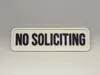 No Soliciting