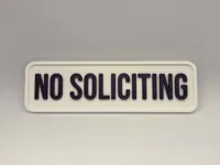 No Soliciting