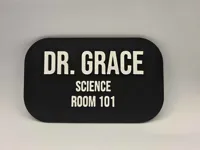 Grace Nameplate