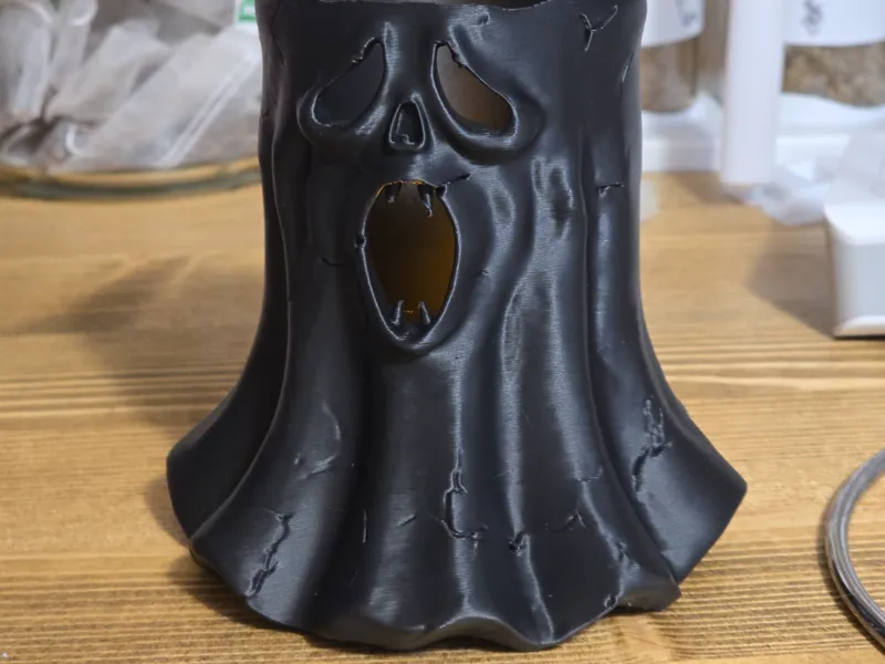 Halloween Scary Ghost Candle Holder