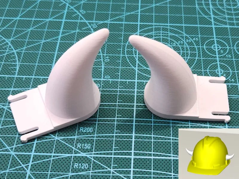 Hard Hat Horns 