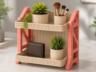 Omni-Shelf: Organizer for Desk & Wall Mount