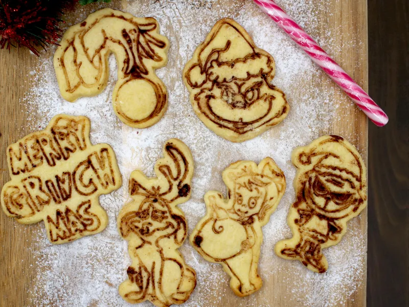 Grinch Cookie Cutter Pack 6 Piece Chrismtas