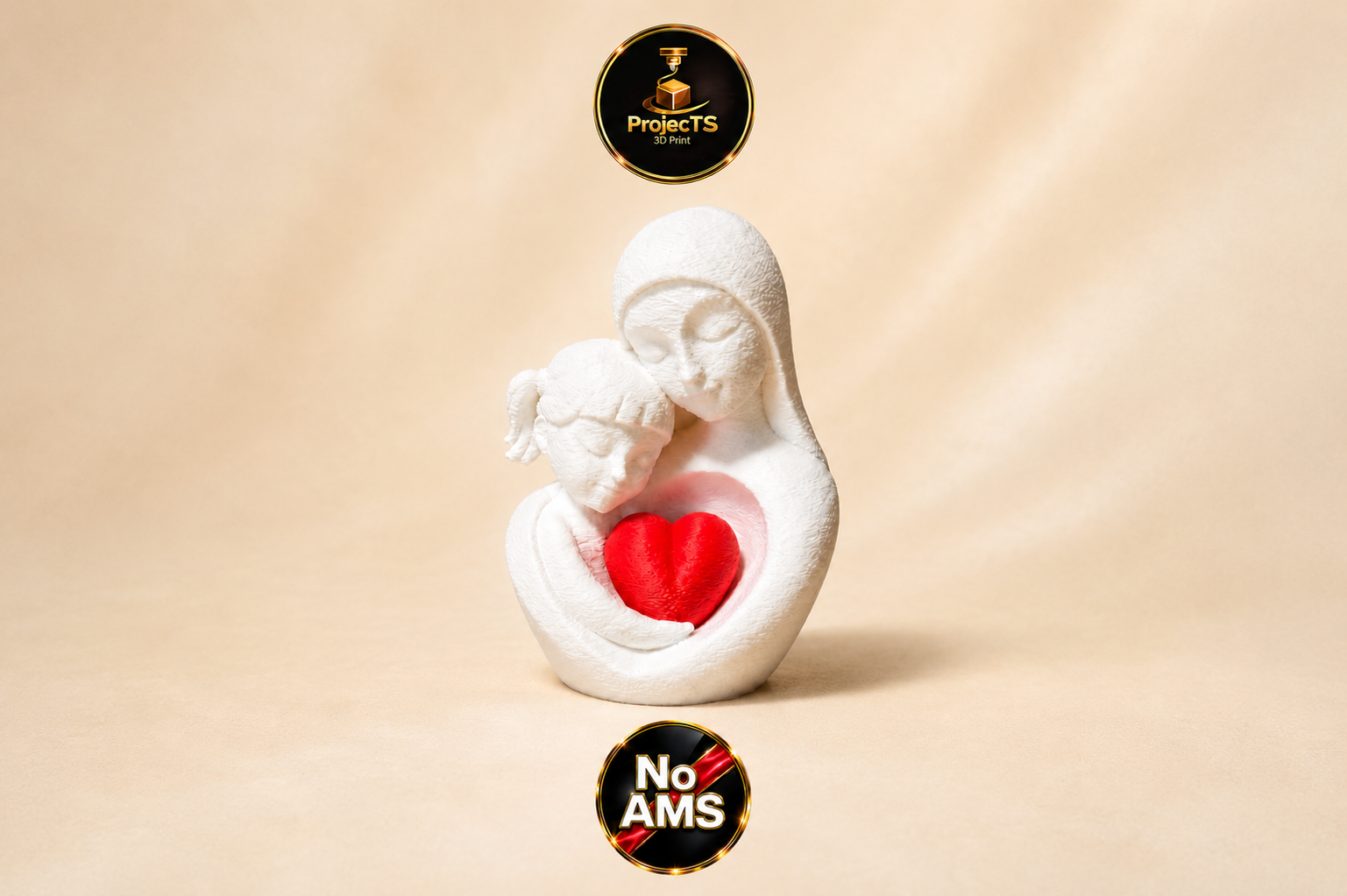 Miniatura 3 do modelo 3D Mutter Tochter Liebe