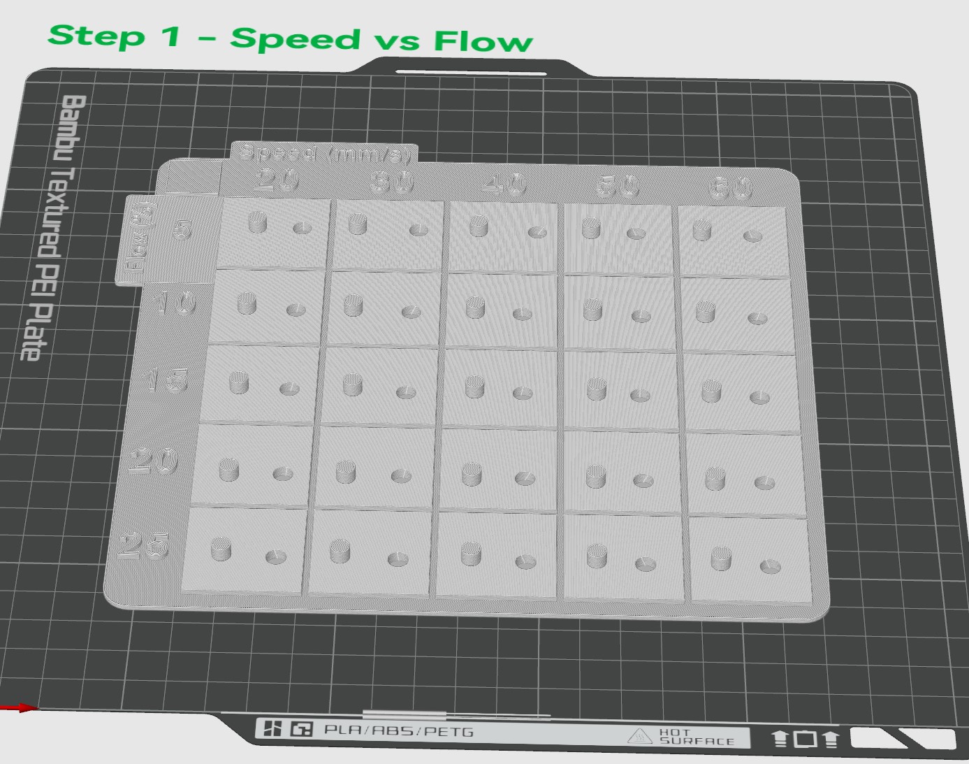 Miniatura 6 do modelo 3D Ironing calibration