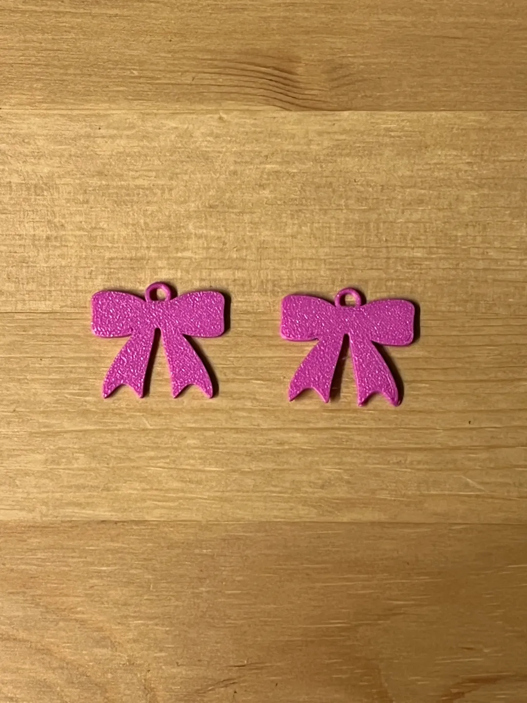 bow earrings view 2