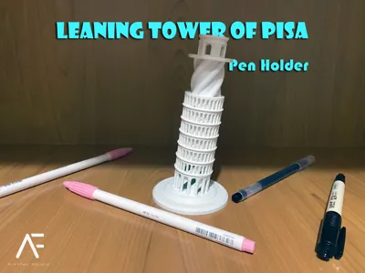 Leaning Tower of Pisa - Pen Holder
