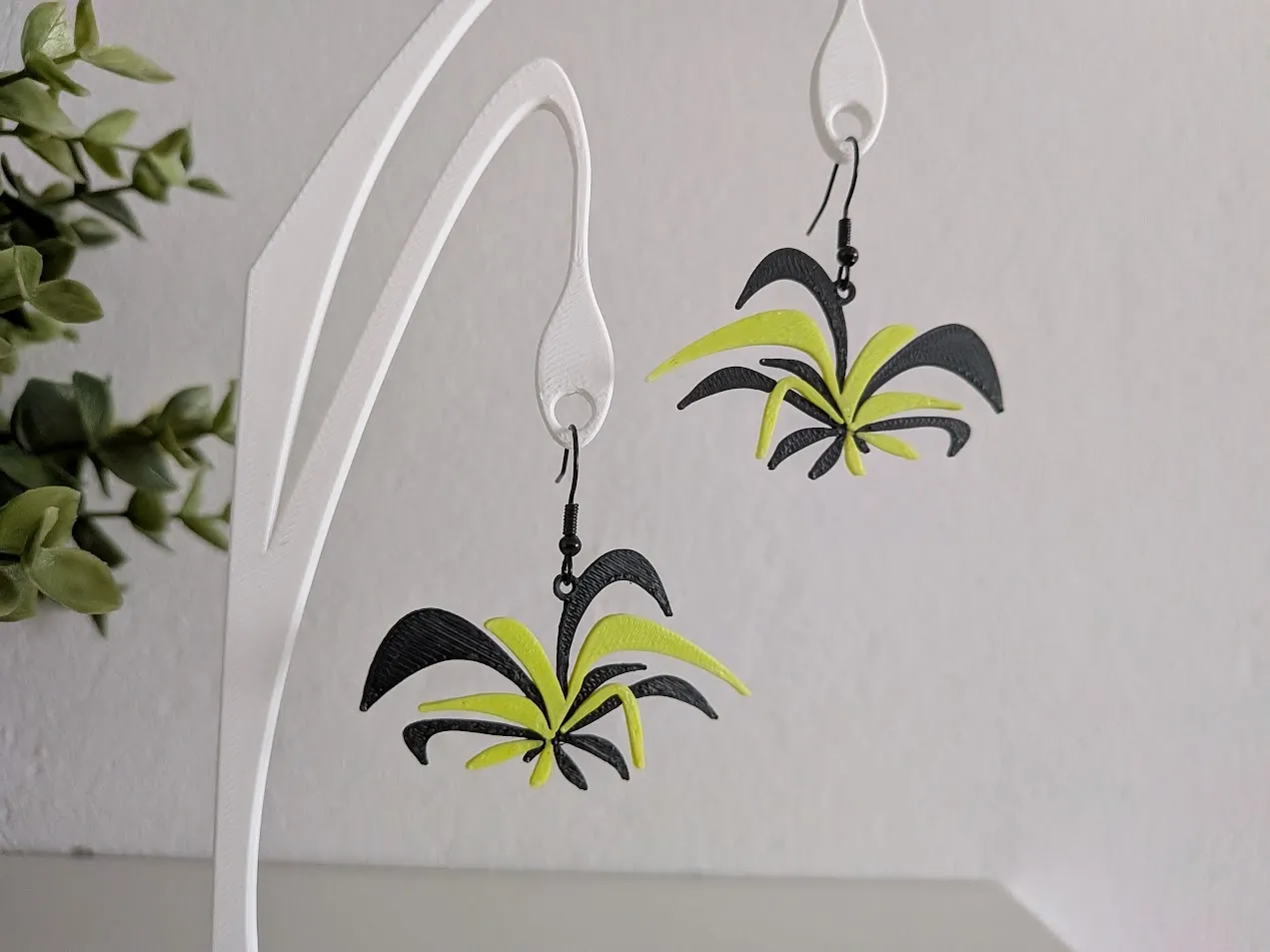 Grass Earrings view 2