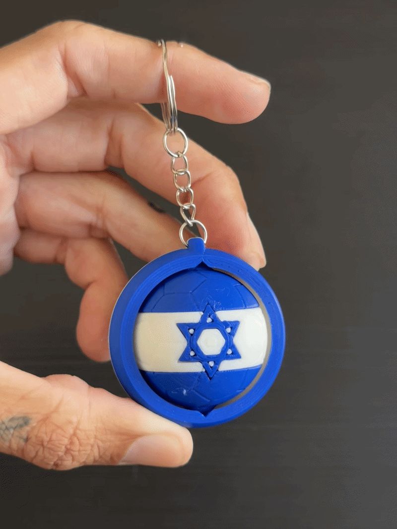 CHAVEIRO GIRATORIO ISRAEL MULTICOR