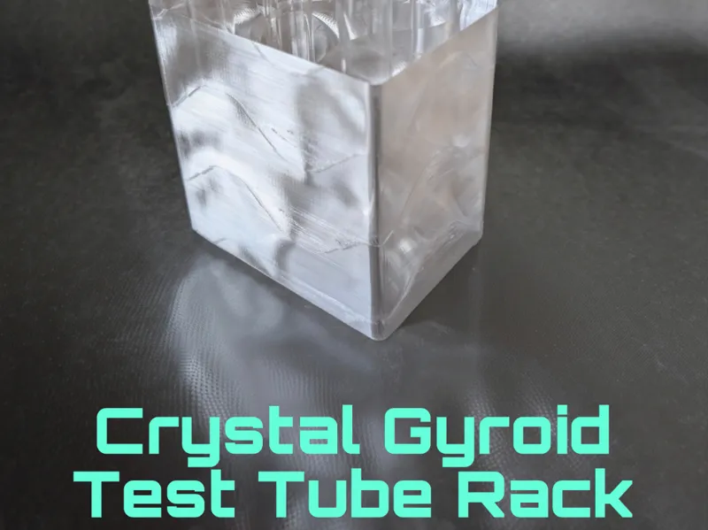 Gyroid Test Tube Rack