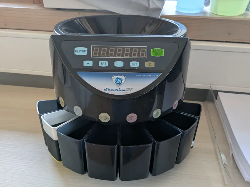 The Coinsorter Coinbox
