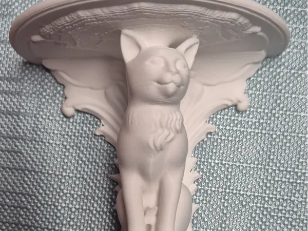 Étagère murale chat élégante