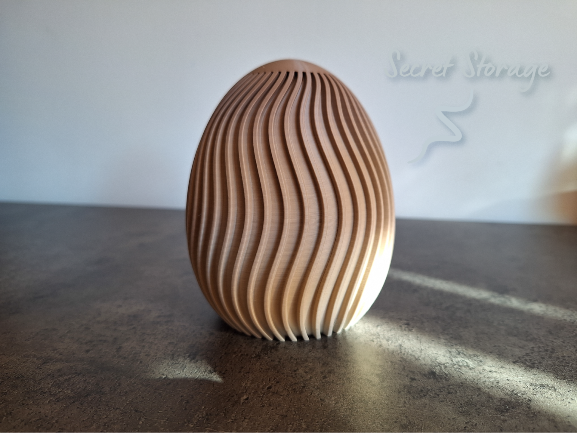 Decorative Easter Egg with Hidden Storage