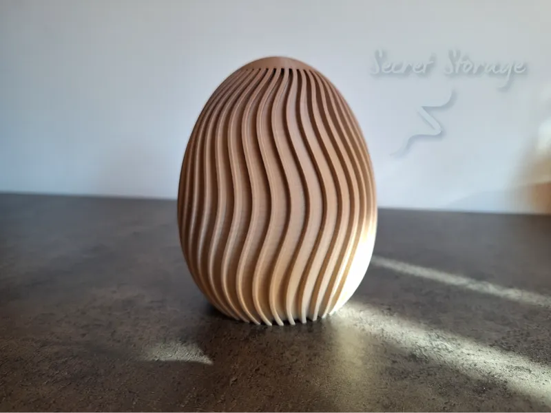 Decorative Easter Egg with Hidden Storage