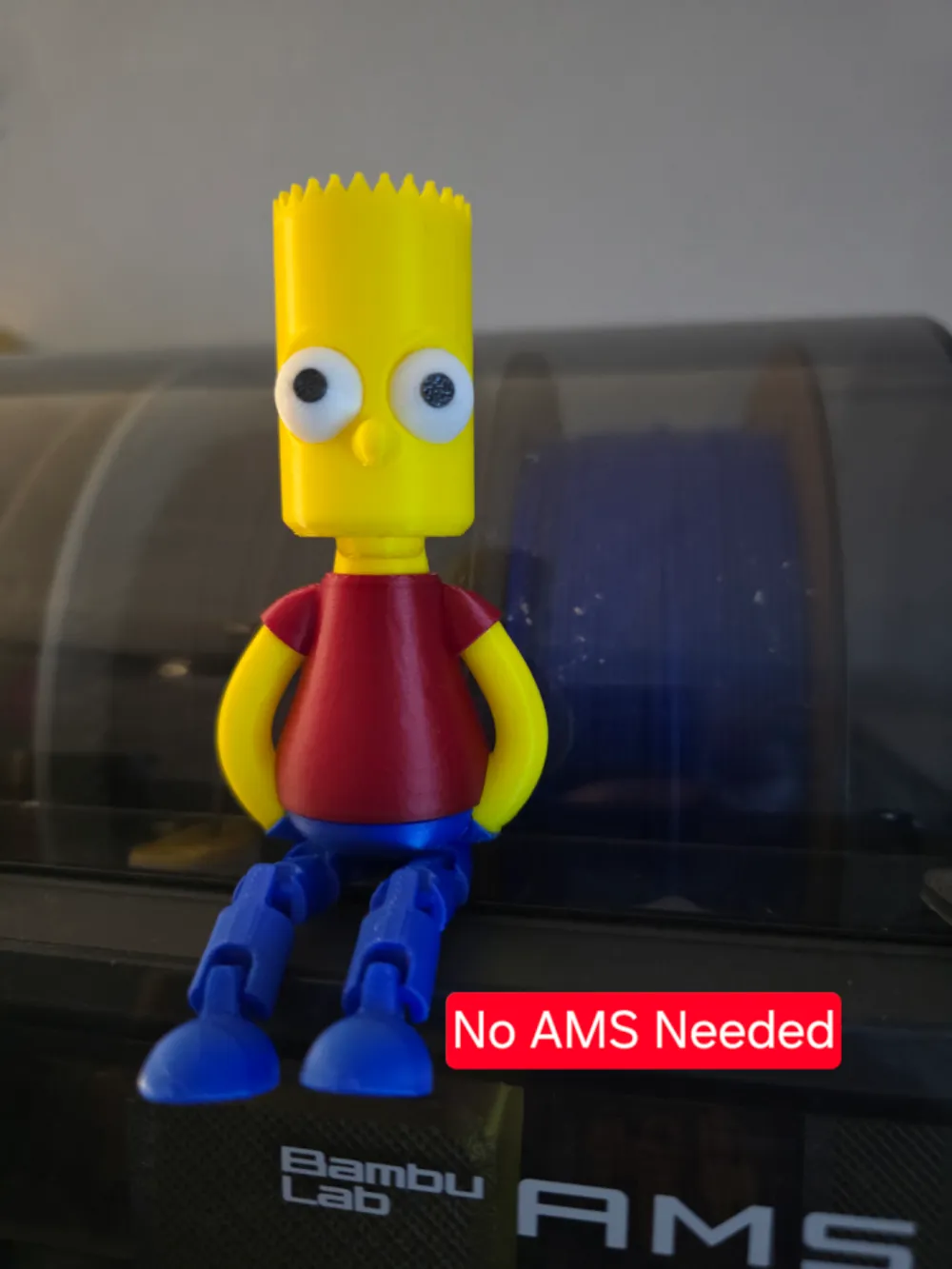 Articulated Bart Simpson is here - Free 3D Print Model - MakerWorld