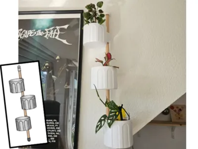 Wall Mounted Plant Holder