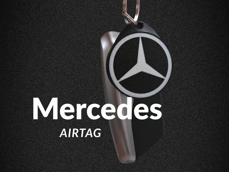 Mercedes Airtag Keychain
