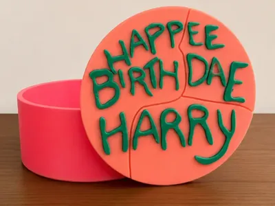 Harry Potter Cake Box