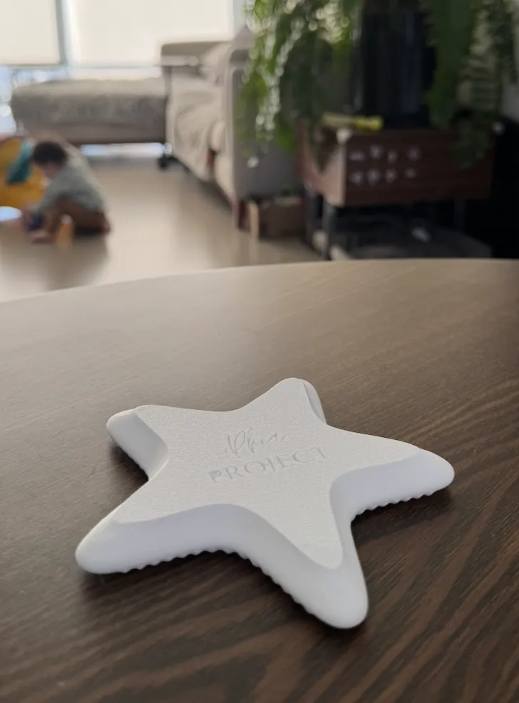 Sea Star Holder for rings and earrings view 3