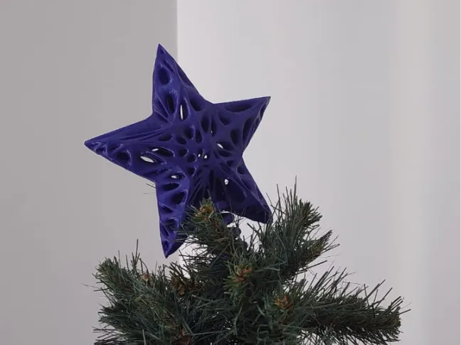 Hollow Star Tree Ornament