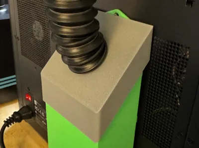 Air Purifier hose adpater for Poop shoot