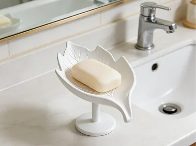 Creative Draining Soap Dish Tray