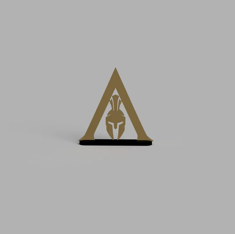 Assassin's Creed Odyssey Logo with Stand