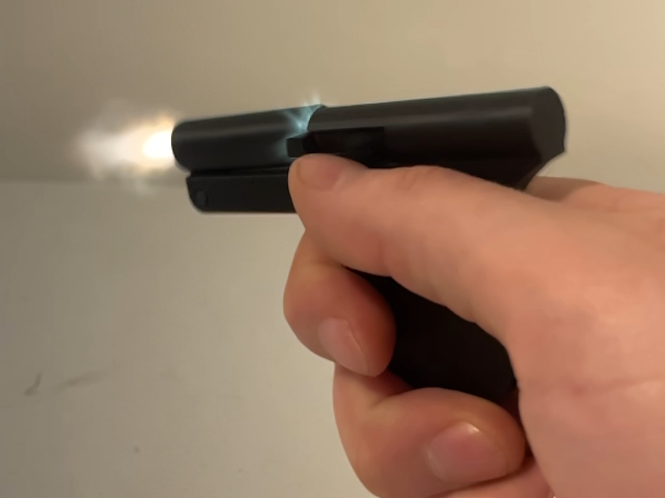 Simple Compact Cap Gun 