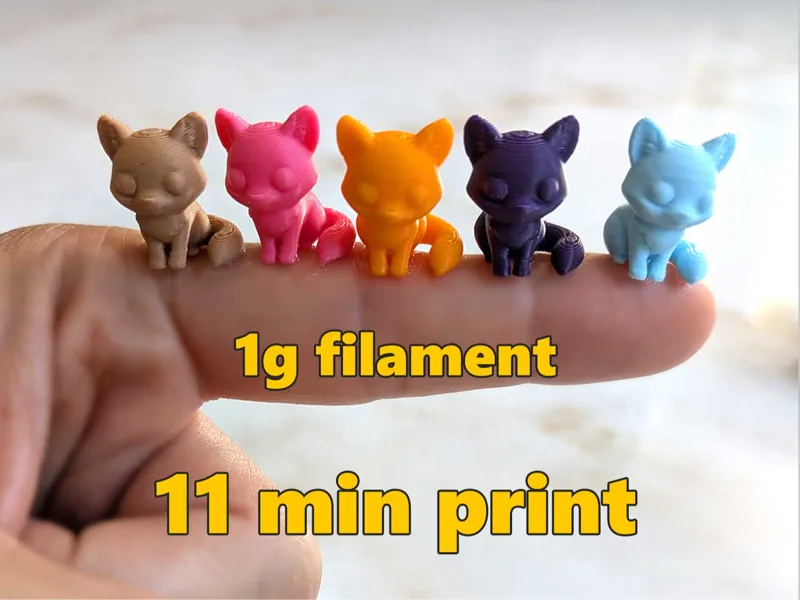 Small Tiny Mini Micro Fox