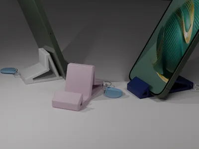 Keychain - Phone Stand (Portable)