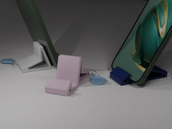 Porte-clés support de téléphone portable
