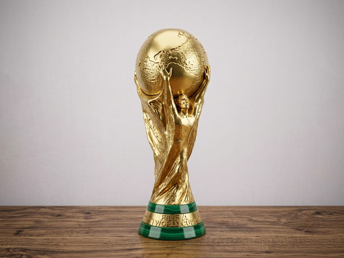 World cup Trophy,Multi-par & Fillable (Heavy)