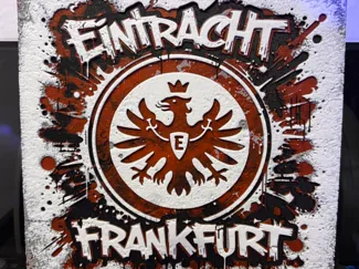 Eintracht Frankfurt Graffiti Style Hueforge