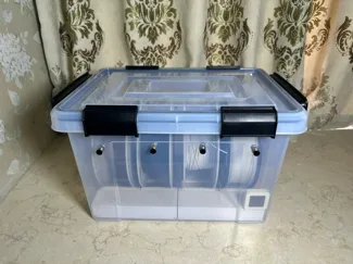 3D打印 A1mini 新版20L防潮干燥箱 4料盘 模块化