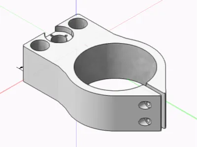 CNC 3018 65mm Router Holder - 42mm Version