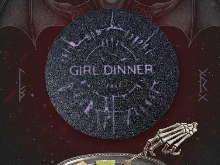Astarion BG3 Coaster - Girl Dinner Edition Humor
