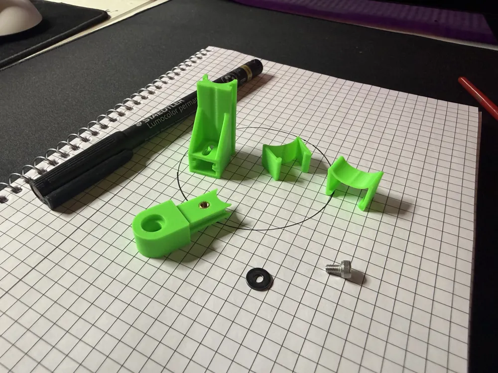 RC Body Wheel Arc Cutter Pen Holder by F3Fdude MakerWorld: Download ...