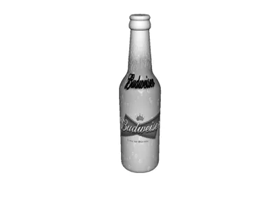 Butweiser Lithophane beer bottle