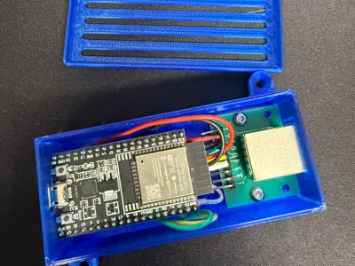 Flexispot Smartdesk Enclosure (ESP32 DevKit, LAN)
