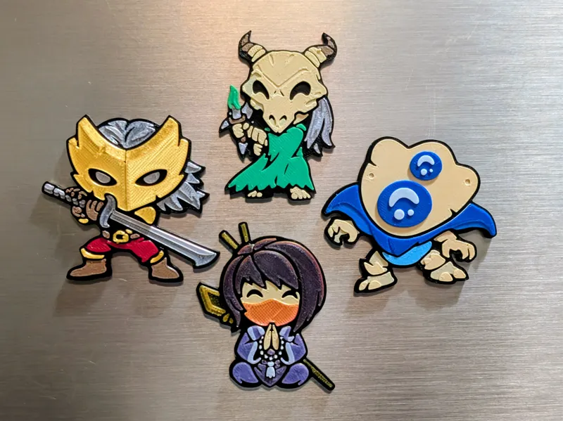 Cute Slay the Spire Magnets - Layered Design!