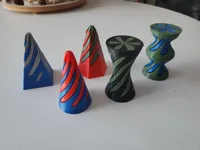 Fidgets en spirale (5 formes) — photo 2