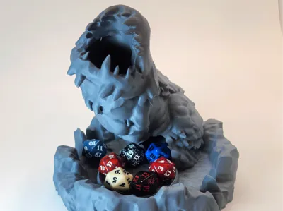 Giant Wurm Dice Tower 