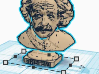 Einstein pen holder