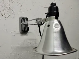 Clamp Light Wall Mount