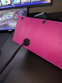 TPU strain relief for the USB cable